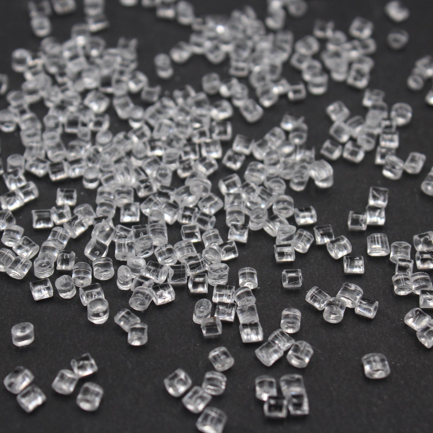 500g Transparent Plastic Ice Beads Filler Rice Grain Beads Slime Supplies DIY Craft Materials
