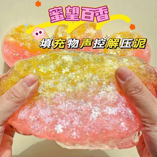 MAMIYA Laser Butterfly Crunchy Slime From QIYUE 150ml