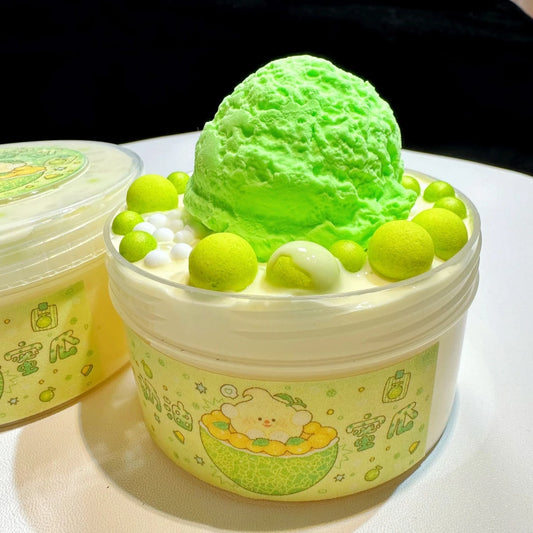 MAMIYA Creamy Melon Glossy Slime From QIYUE 260ml