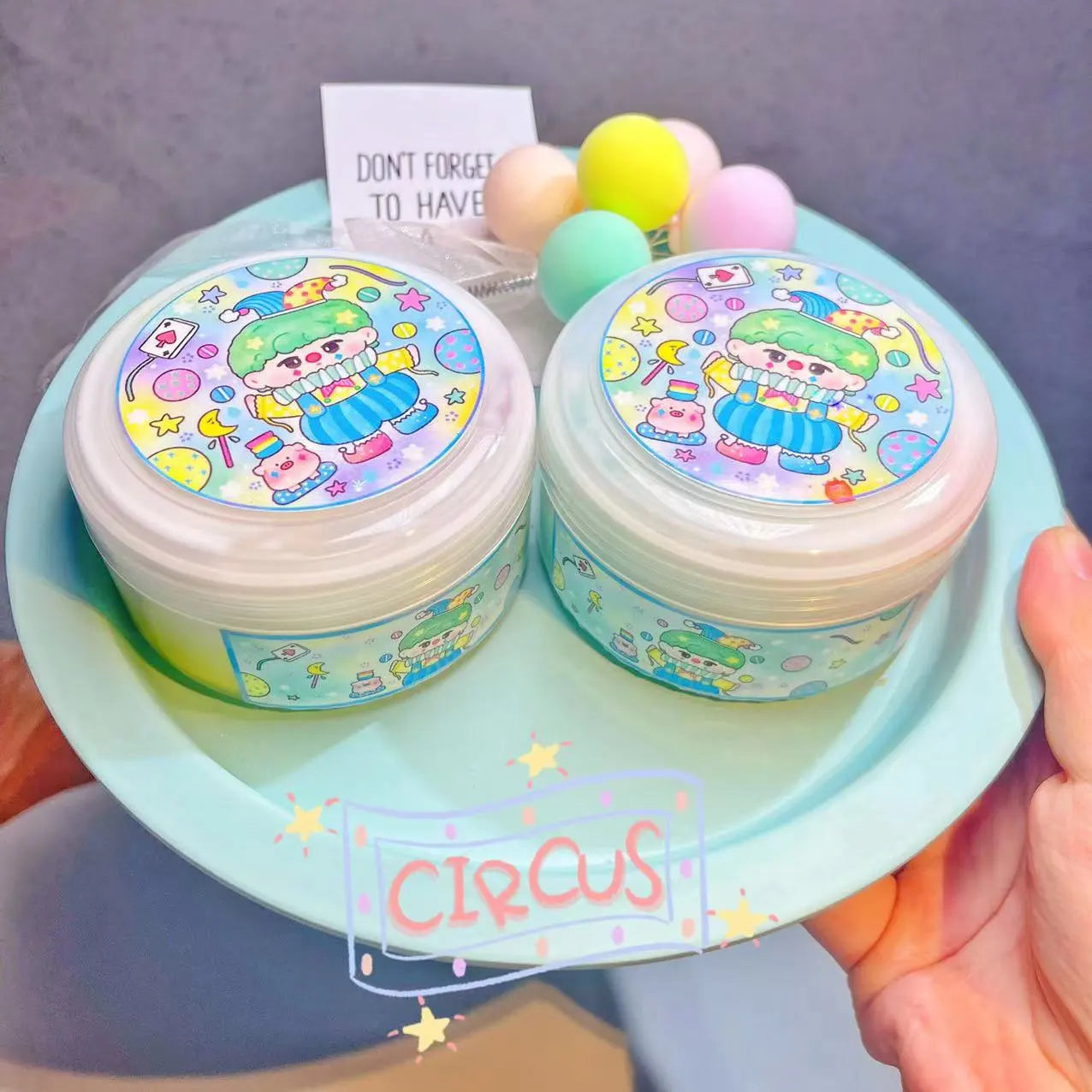 MAMIYA Fairytale Circus Glossy Slime From QIYUE 260ml