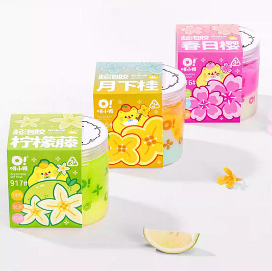 MAMIYA Color-Blocked Glossy Slime From O Slime 180ml