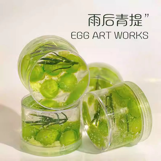 MAMIYA Grape Glossy Slime And Clay From Egg Slime 260ml