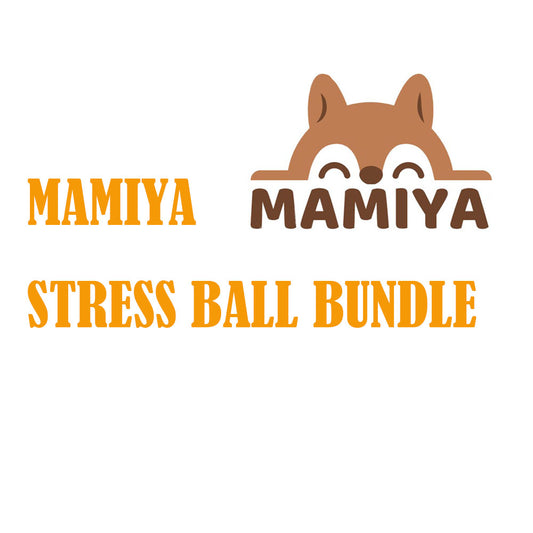 1/2/4/6/8pcs 6cm MAMIYA Stress Ball Bundle ( Random Texture )