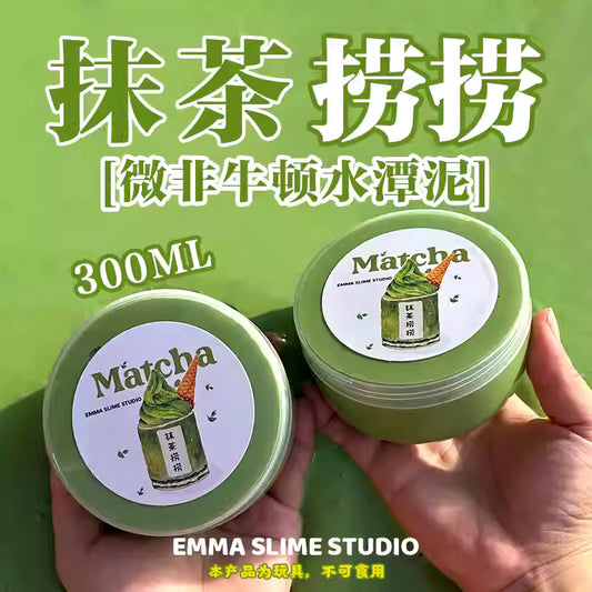 MAMIYA Matcha Glossy Slime From EMMA Slime 300ml