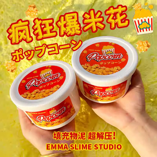 MAMIYA Crazy Pop Corn Crunchy Slime From EMMA Slime 250ml