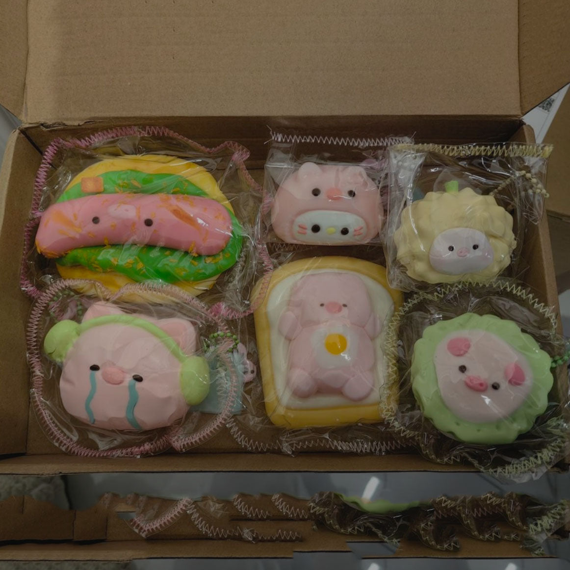 MAMIYA Taba Squishy Bundle Blind Box (5-8pcs)