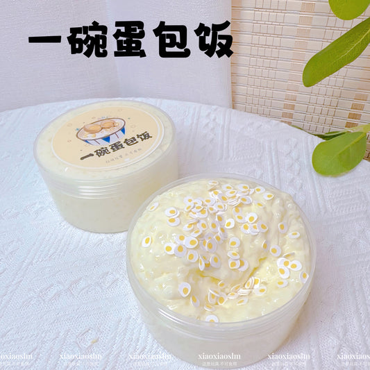 MAMIYA Omelette Rice Crunchy Slime From XIAOXIAO 220ml