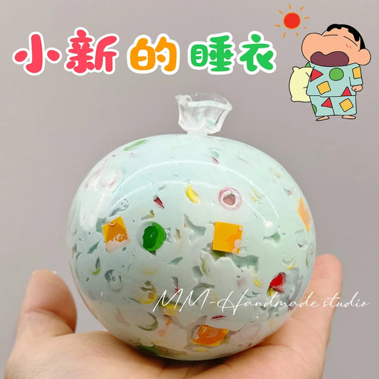 MAMIYA 6cm Stress Ball Crayola Sleepwear Yoghurt Texture Suitable for Low to Medium Muscle Strength From MM Studio