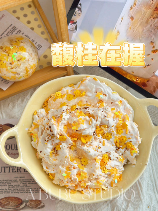 MAMIYA 6CM Osmanthus Flower Stress Ball Suitable for Low to Medium Muscle Strength From ABUBU