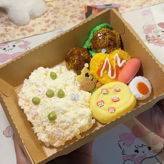 MAMIYA Kids' Picnic Bento DIY Food Slime From QIQI GUAIGUAI Slime