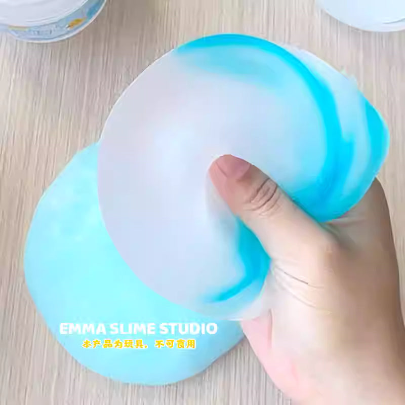 MAMIYA Duck Bubble Bath Snowy Slime From EMMA Slime 200ml