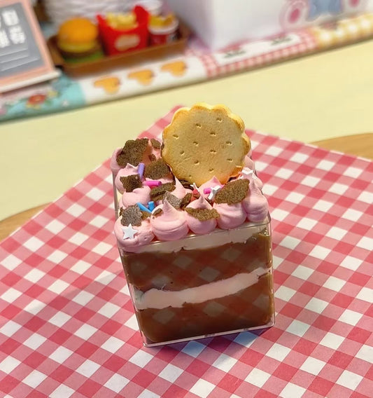 MAMIYA Cookie Chiffon Cake DIY Food Slime From QIQI GUAIGUAI Slime