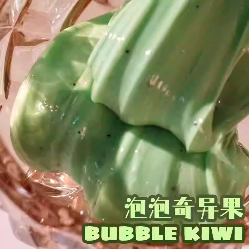 MAMIYA Bubble Kiwi Glossy Slime From Magic M Slime 160ml