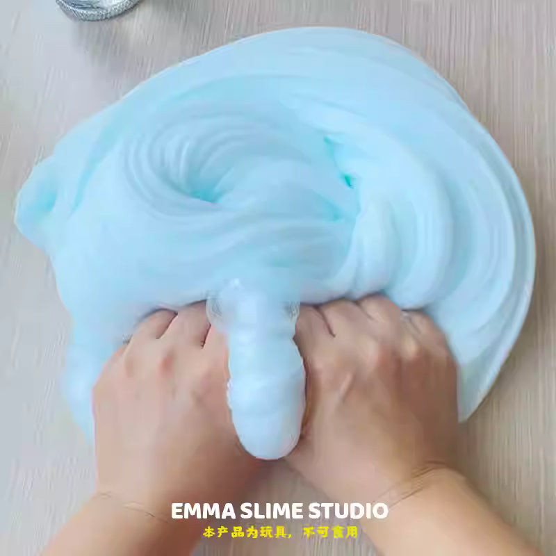 MAMIYA Duck Bubble Bath Snowy Slime From EMMA Slime 200ml