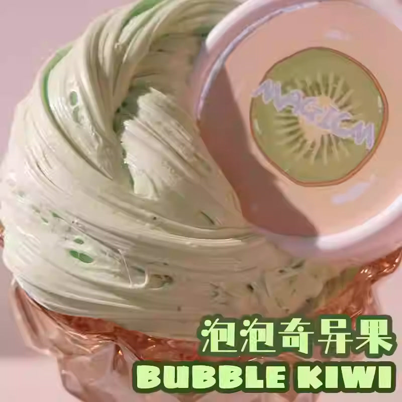 MAMIYA Bubble Kiwi Glossy Slime From Magic M Slime 160ml