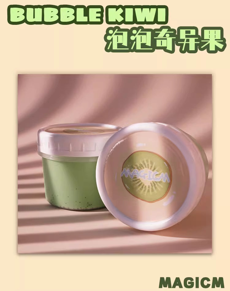 MAMIYA Bubble Kiwi Glossy Slime From Magic M Slime 160ml