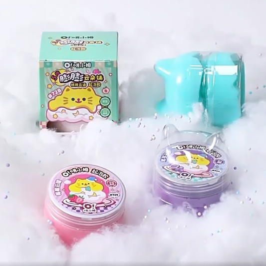 MAMIYA Fluffy Cloud Cluster Glossy Slime From O Slime 120ml