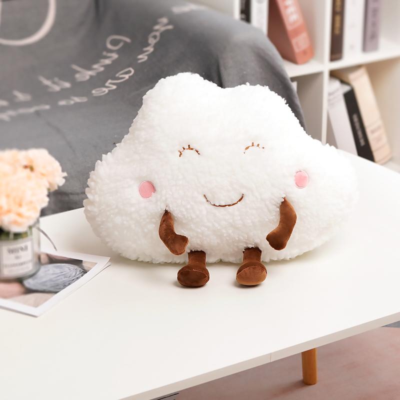 MIMAMI Cute Amuseable Acorn Family Hermit Crab Plush Doll Toy Stuffed Smile Cloud Pillow Seafood Chestnut Poached Egg Toast Bread Food Plush Food Toys