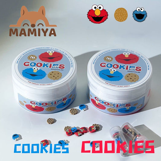 MAMIYA COOKIES Thick and Glossy Slime Cute Monster Red Blue Color Amazing Slimes for Birthday Anxiety ADHD