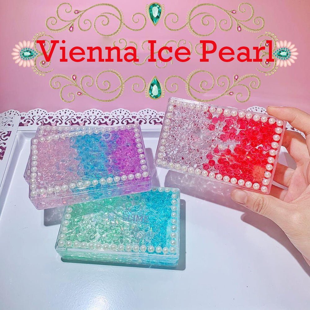 MAMIYA Vienna Ice Beads Crunchy Boms Slime Pretty Clear Crunchy Slime