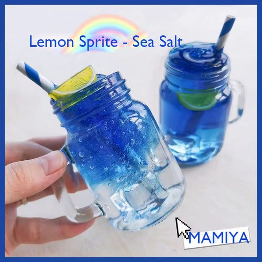 MAMIYA Lemon Sprite Slime 150ML Glass Bottle