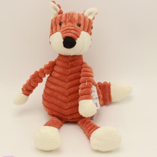 MIMAMI Cute Animal Plush Toy Stripe Baby Elephant Lion Fox Rabbit Pig Panda Duck Monkey Soft Stuffed Toys Baby Kid Girls Gifts