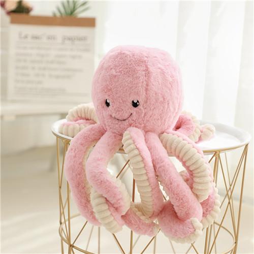 MIMAMI 40-80cm Lovely Odell Octopus Simulation Octopus Pendant Plush Stuffed Toy Soft Animal Home Accessories Cute Doll Children Gifts