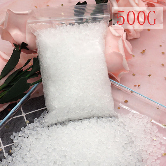 MAMIYA 100/500g Simulation Rice Beads Fishbowl Beads Slime Accessories Polymer Clay Charm DIY Mixed Materials Crystal Mud Slime Filler