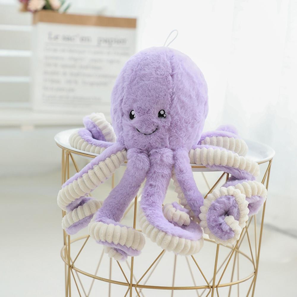 MIMAMI 40-80cm Lovely Odell Octopus Simulation Octopus Pendant Plush Stuffed Toy Soft Animal Home Accessories Cute Doll Children Gifts