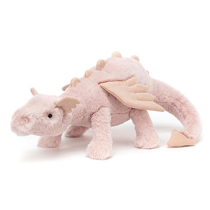 MIMAMI Snow Dragon Multicolor Plush Snow Dragon Doll Dinosaur Plush Doll Children Accompanying Doll Gift