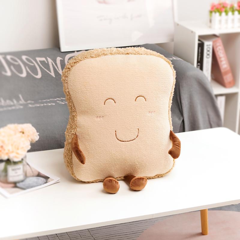 MIMAMI Cute Amuseable Acorn Family Hermit Crab Plush Doll Toy Stuffed Smile Cloud Pillow Seafood Chestnut Poached Egg Toast Bread Food Plush Food Toys