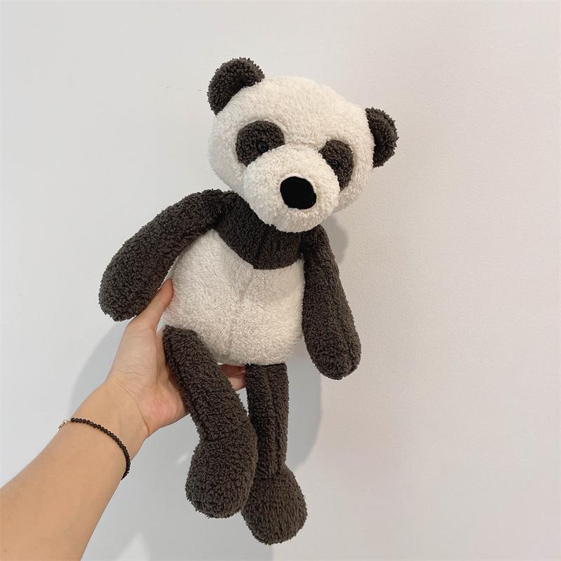 MIMAMI 40cm Harry Panda Cub Long-legged Frog Panda Plush Toy Elephant Chick Doll Soft Stuffed Animal Bunny Plushies Gifts for Child Girl High Quality