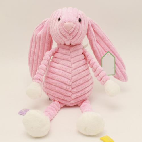 MIMAMI Cute Animal Plush Toy Stripe Baby Elephant Lion Fox Rabbit Pig Panda Duck Monkey Soft Stuffed Toys Baby Kid Girls Gifts