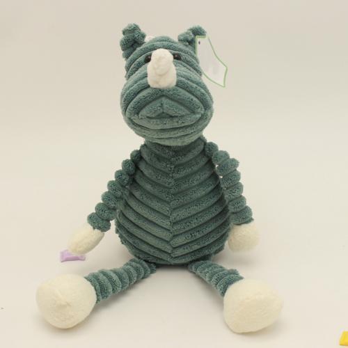 MIMAMI Cute Animal Plush Toy Stripe Baby Elephant Lion Fox Rabbit Pig Panda Duck Monkey Soft Stuffed Toys Baby Kid Girls Gifts