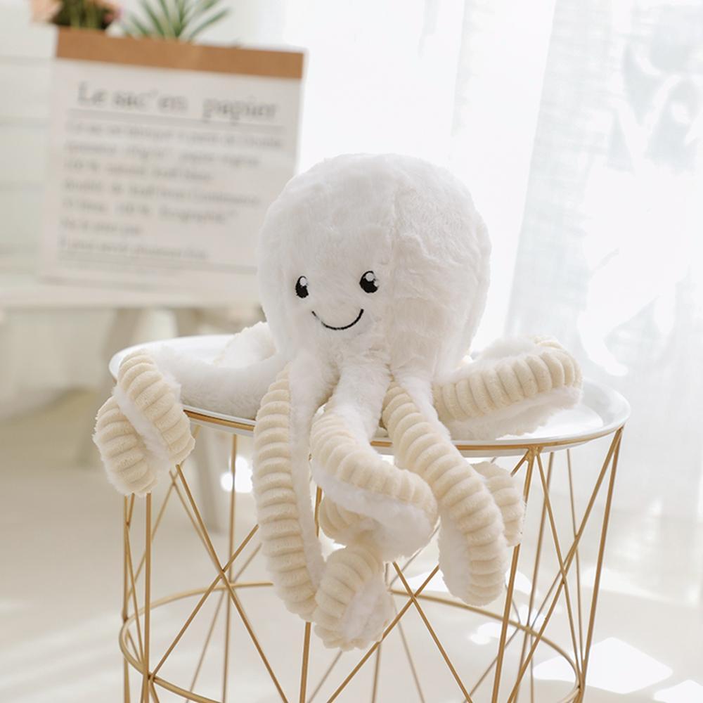 MIMAMI 40-80cm Lovely Odell Octopus Simulation Octopus Pendant Plush Stuffed Toy Soft Animal Home Accessories Cute Doll Children Gifts