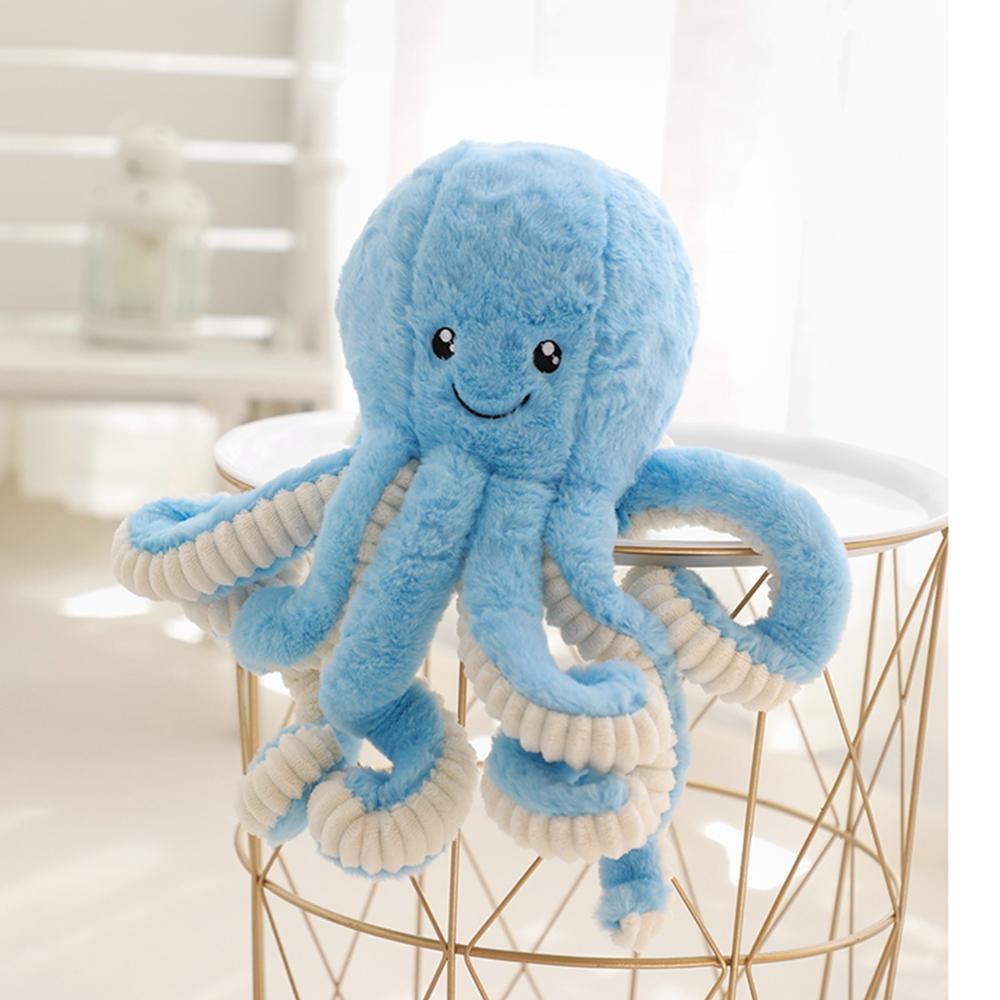 MIMAMI 40-80cm Lovely Odell Octopus Simulation Octopus Pendant Plush Stuffed Toy Soft Animal Home Accessories Cute Doll Children Gifts